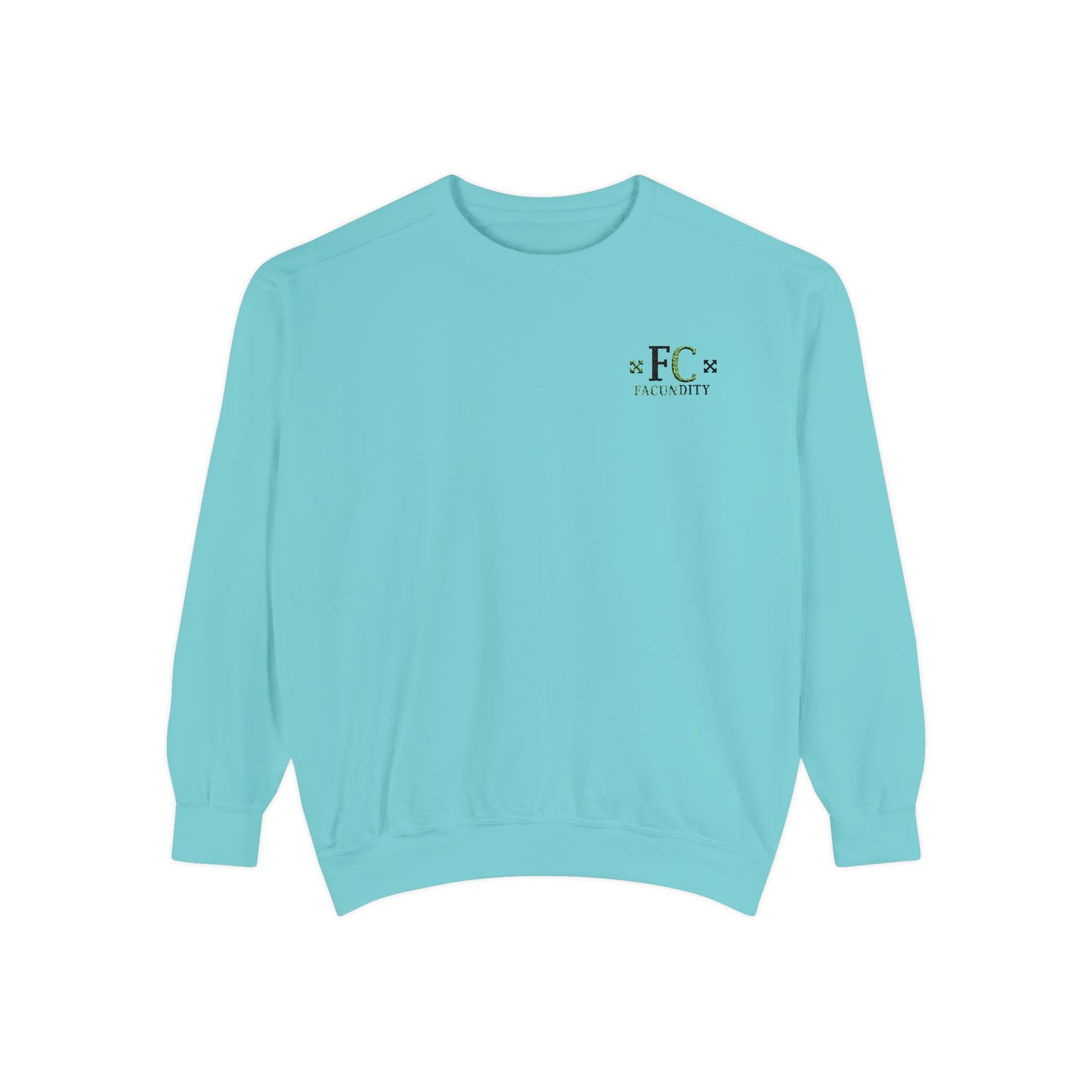 FACS family shield embroidered sweaters