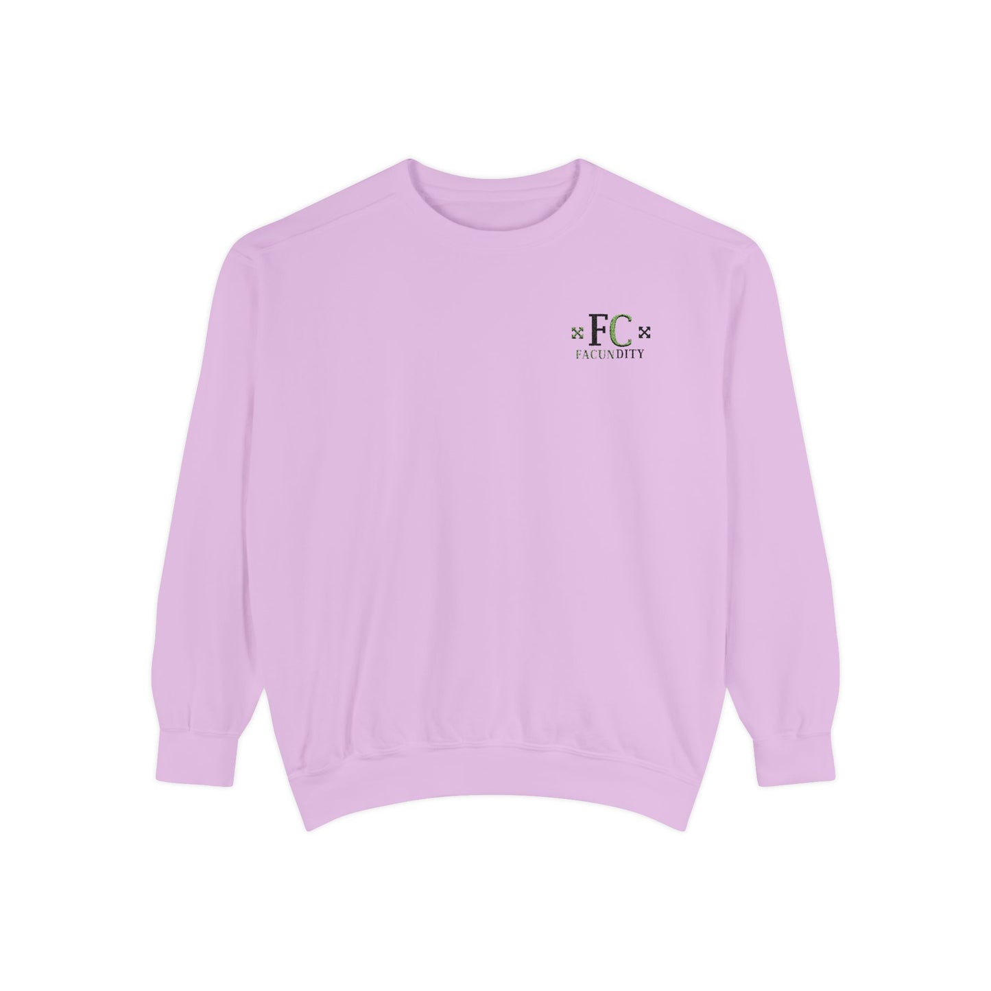 FACS family shield embroidered sweaters
