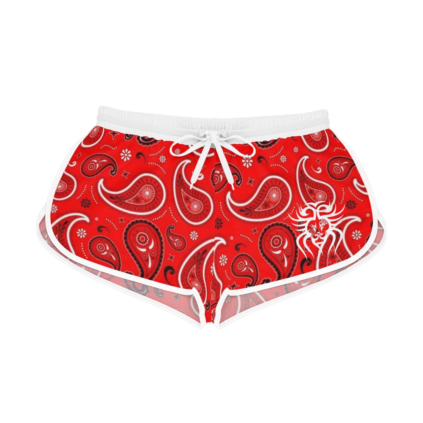 Red pattern Shorts