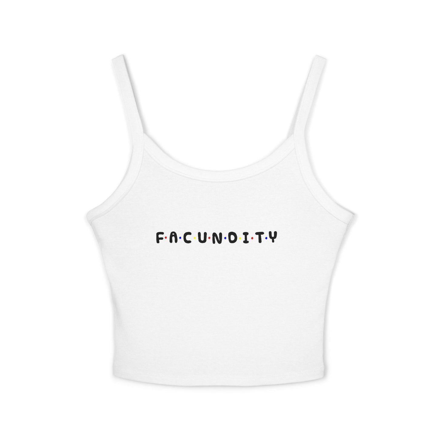 FACS Friends Spaghetti strap tank