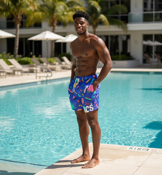LIMITED EDITION 90S stye swim trunks