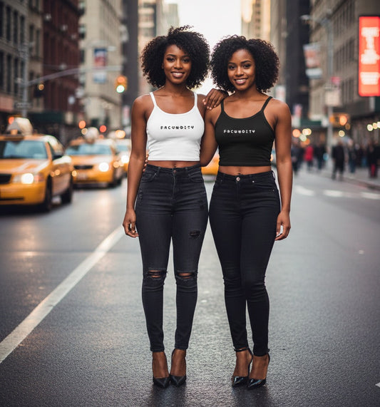 FACS Friends Spaghetti strap tank